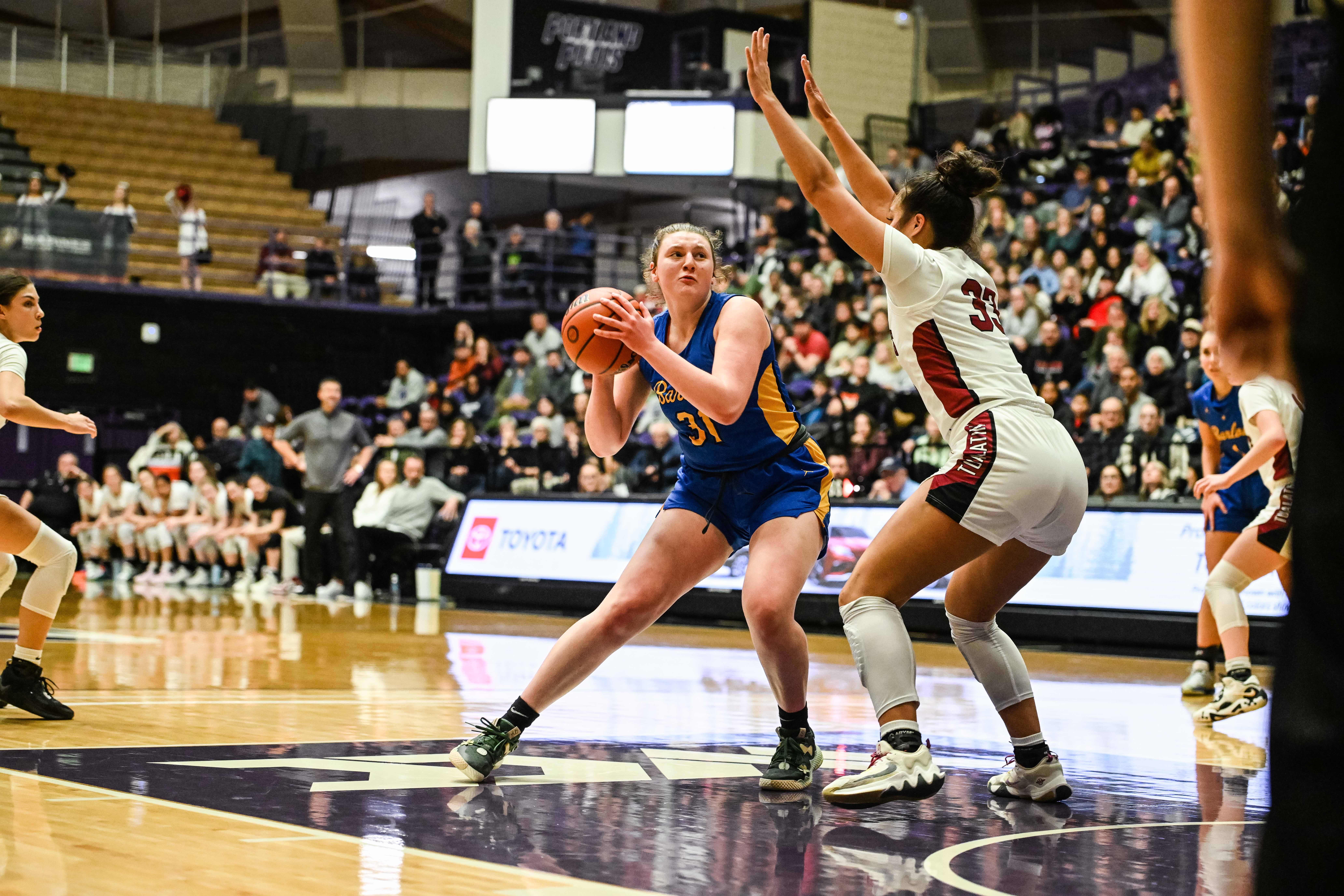Barlow Tualatin 6A Oregon girls basketball quarterfinal Naji Saker -77